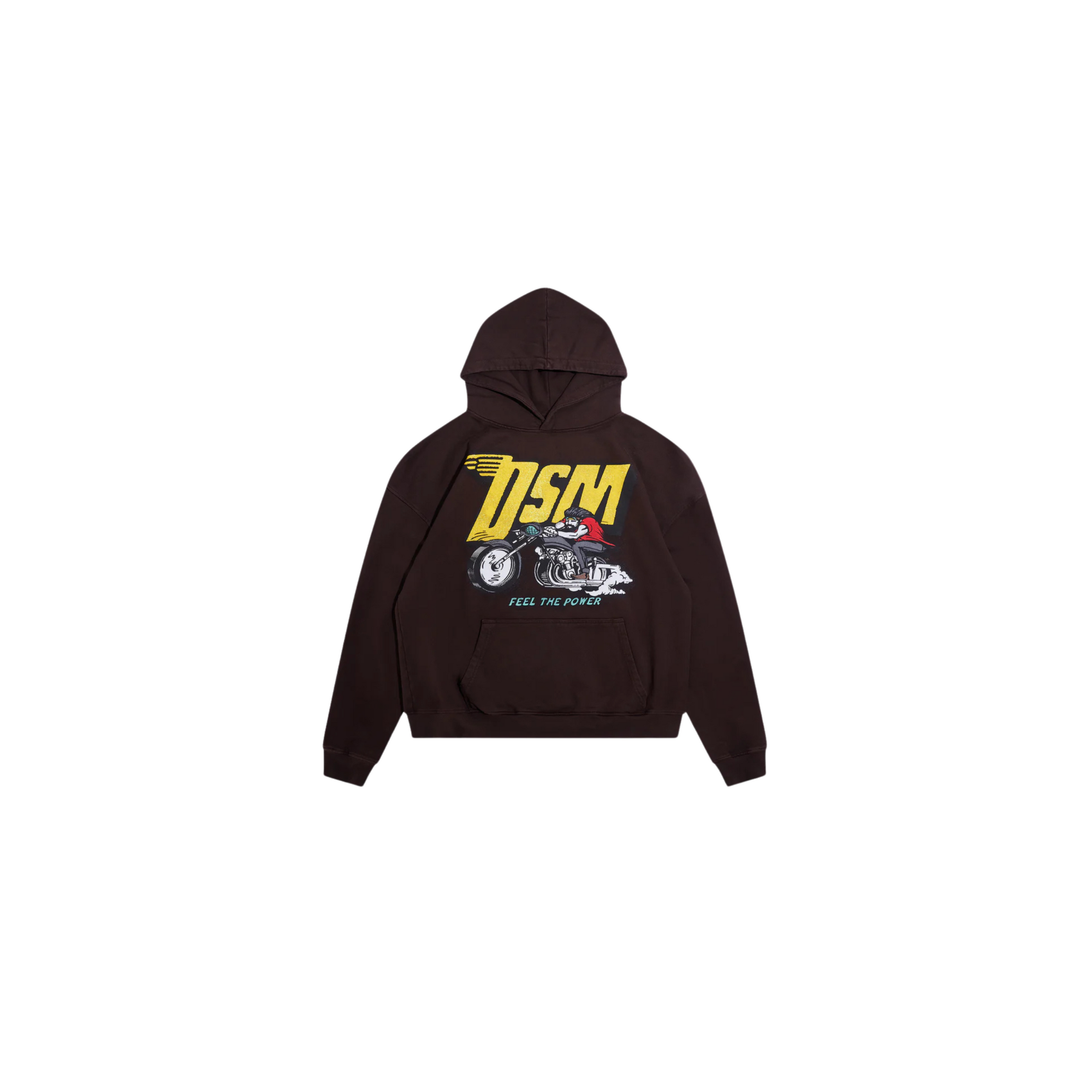 Biker Hoodie - Brown