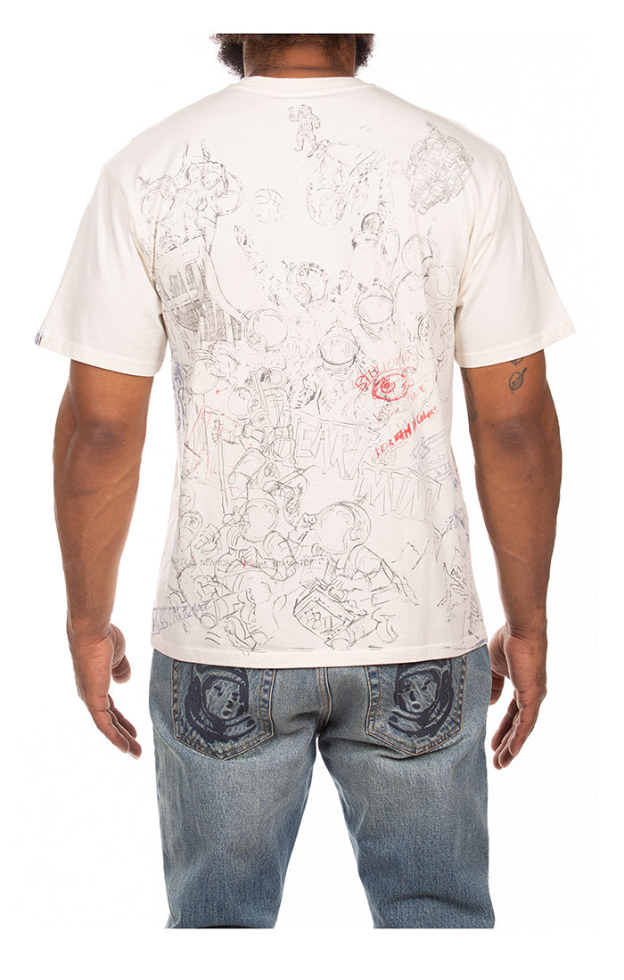 Sketch T-Shirt - Gardenia