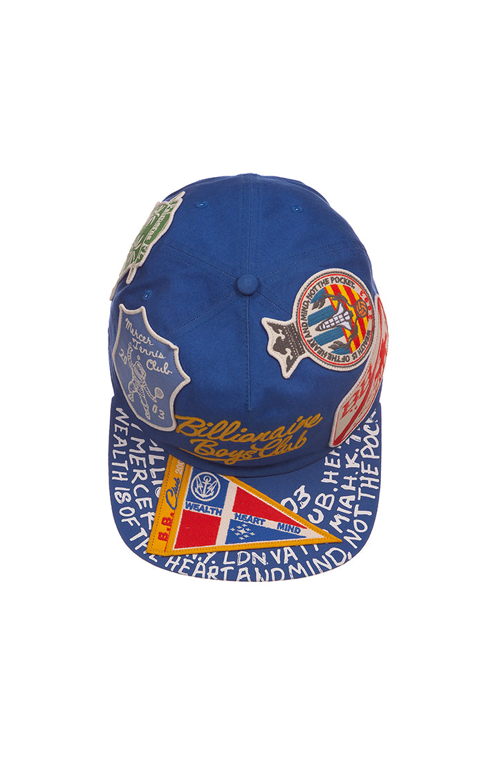 BB Decorated Hat - Blue