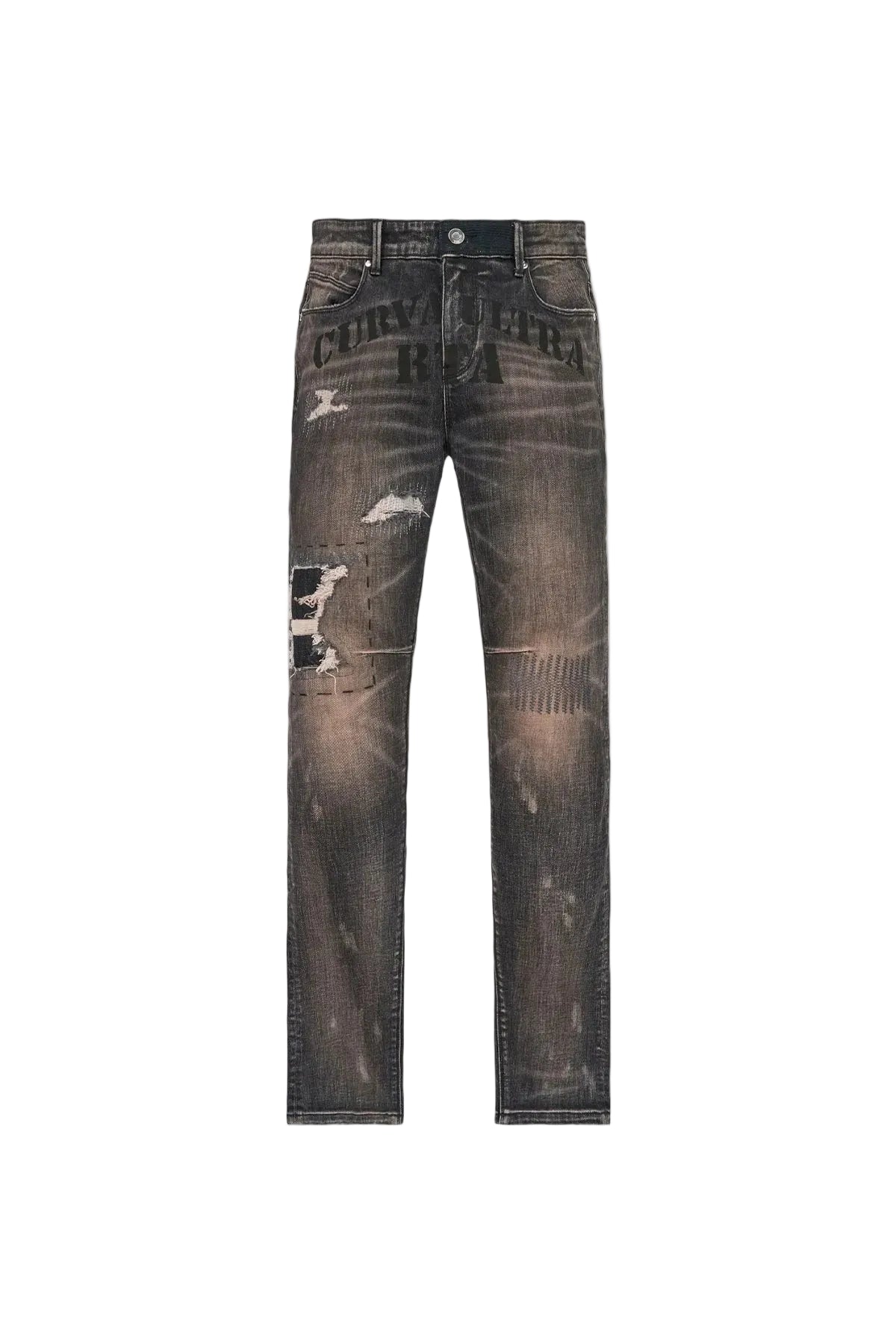 Bryant Skinny Jean - Charcoal Ember Curva Ultra