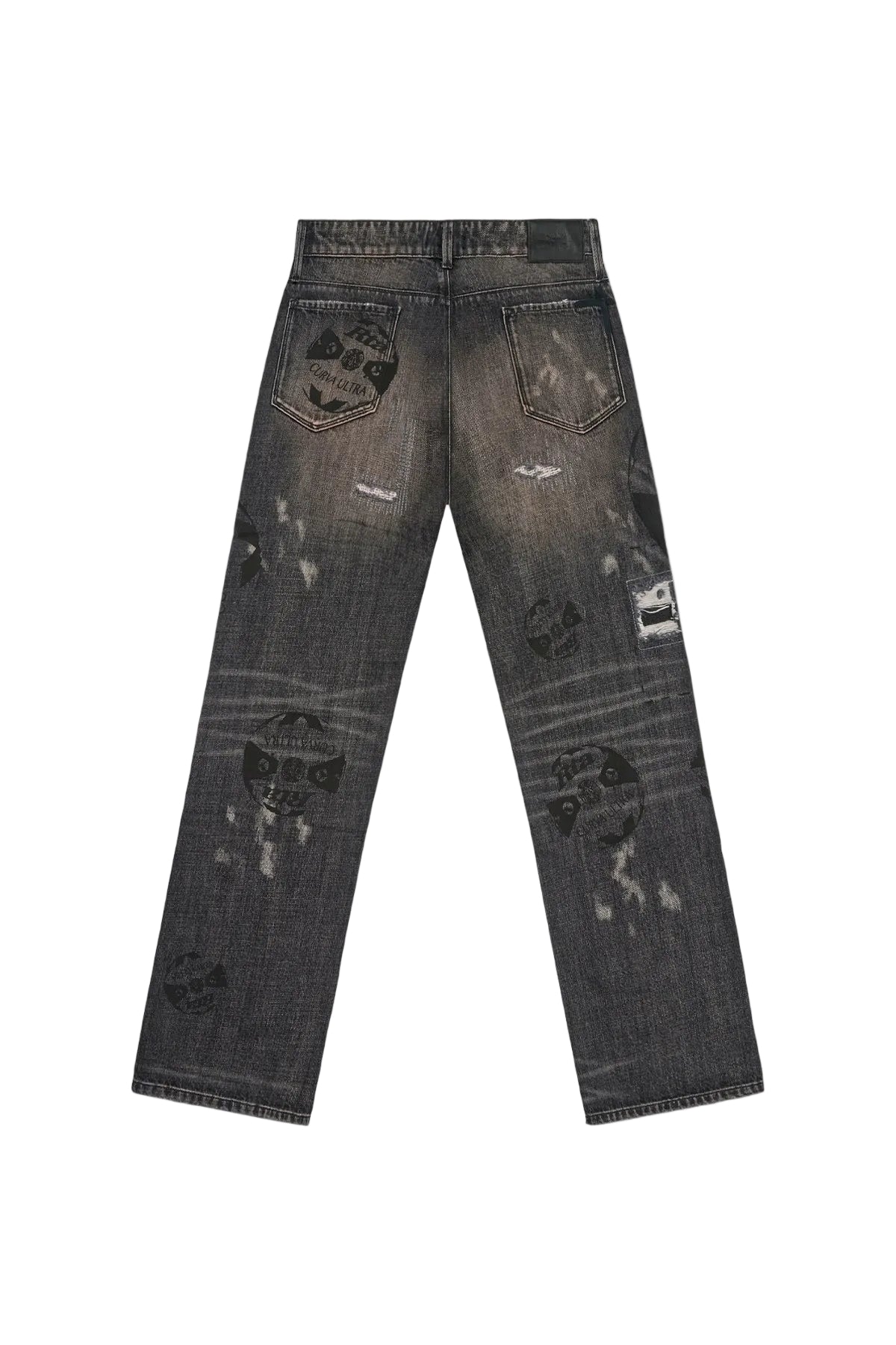 Jonas Straight Leg Jean - Charcoal Ember Allover Soccer
