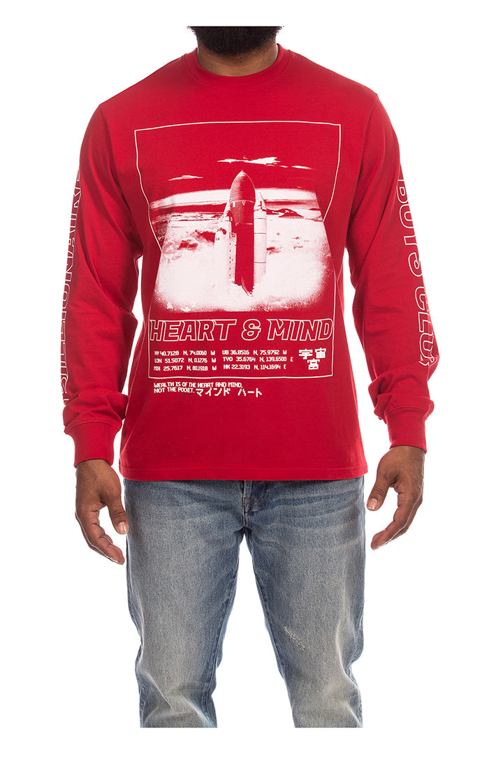 Lift Long Sleeve T-Shirt - Chile Pepper