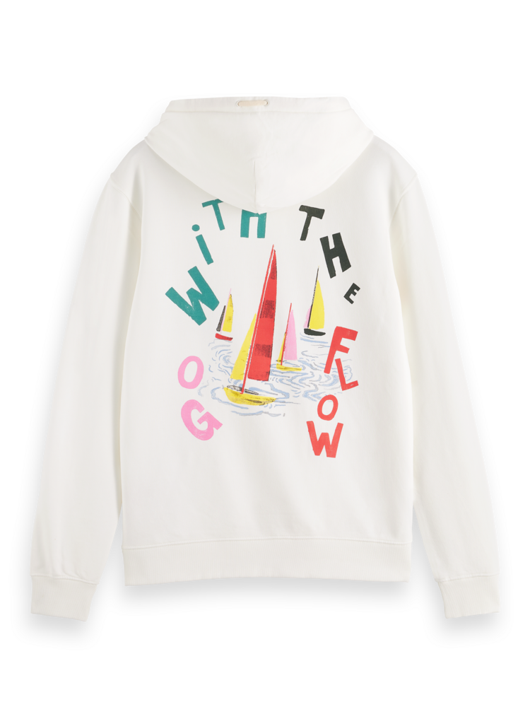 Go With The Flow Hoodie - Swan