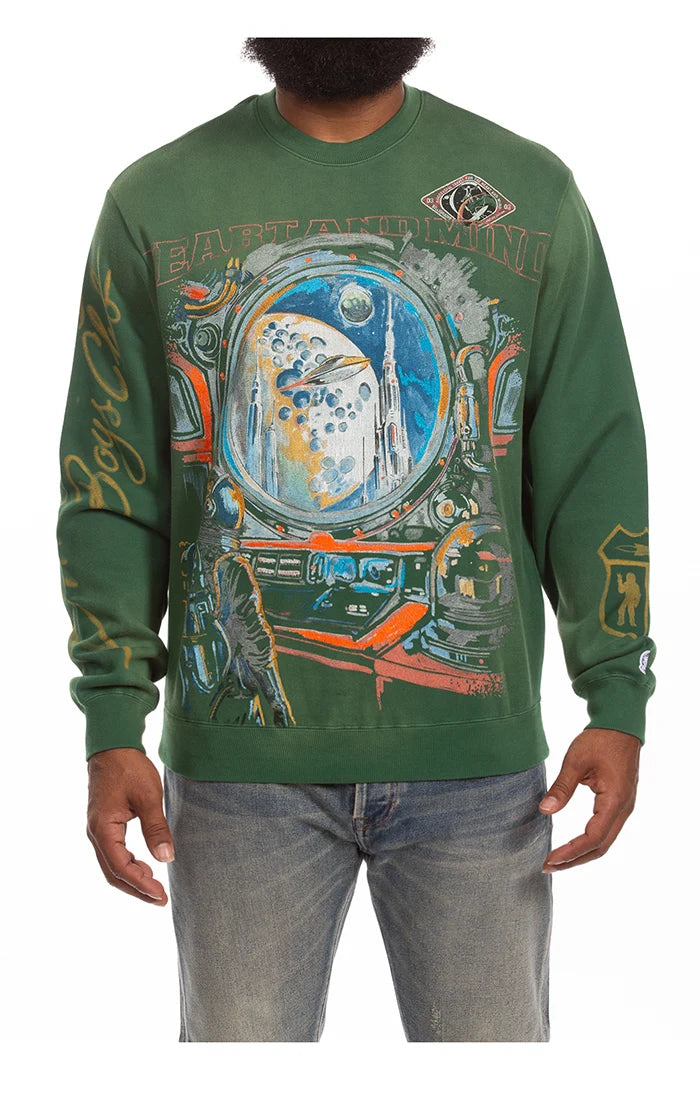 Explore Knit Crewneck - Eden