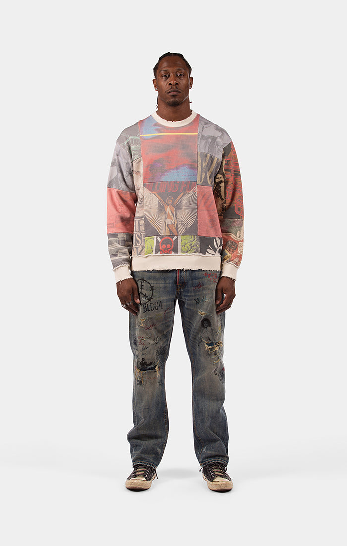Rise Fleece- Antique White