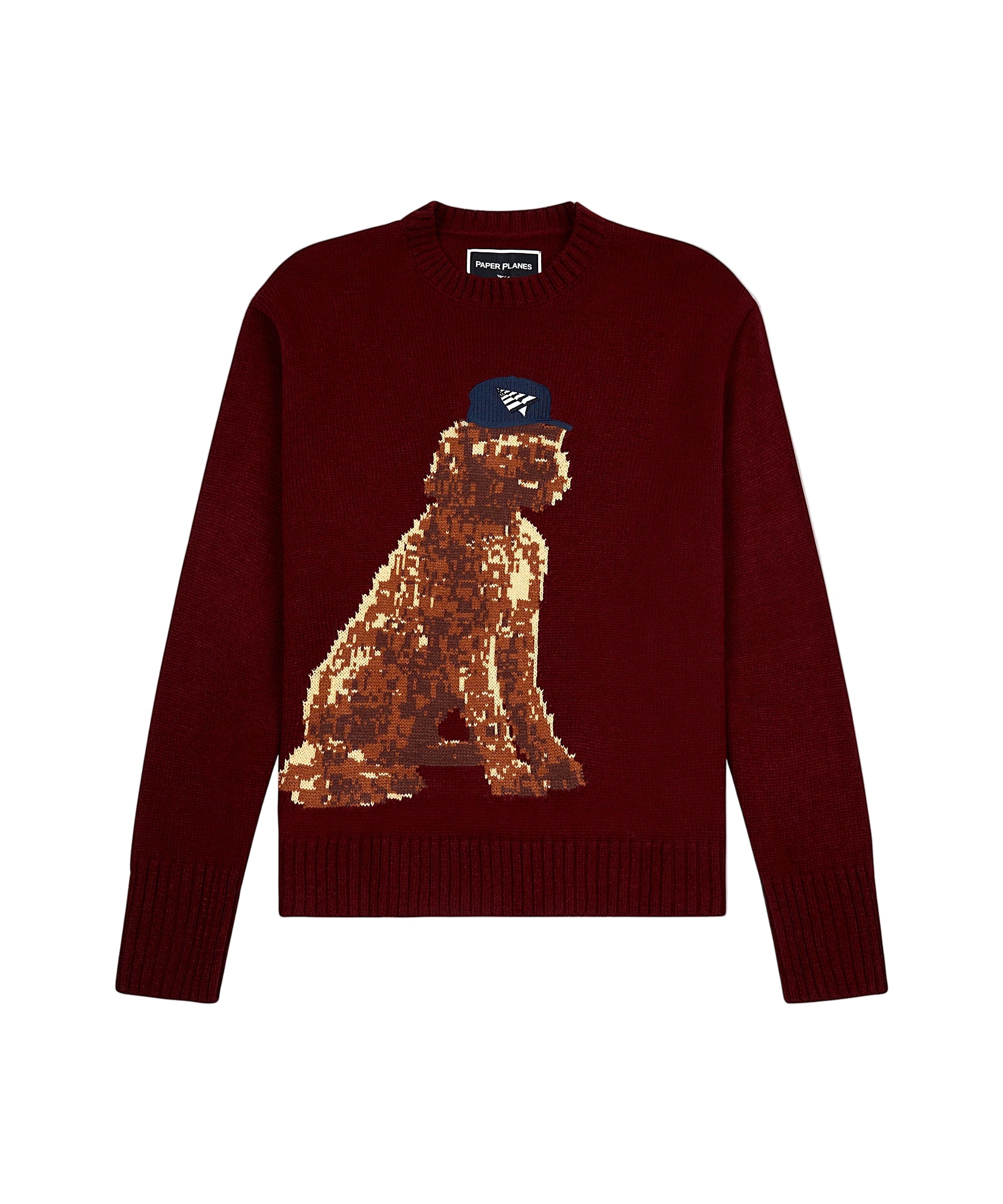 COPPER CROWN SWEATER - BURGUNDY