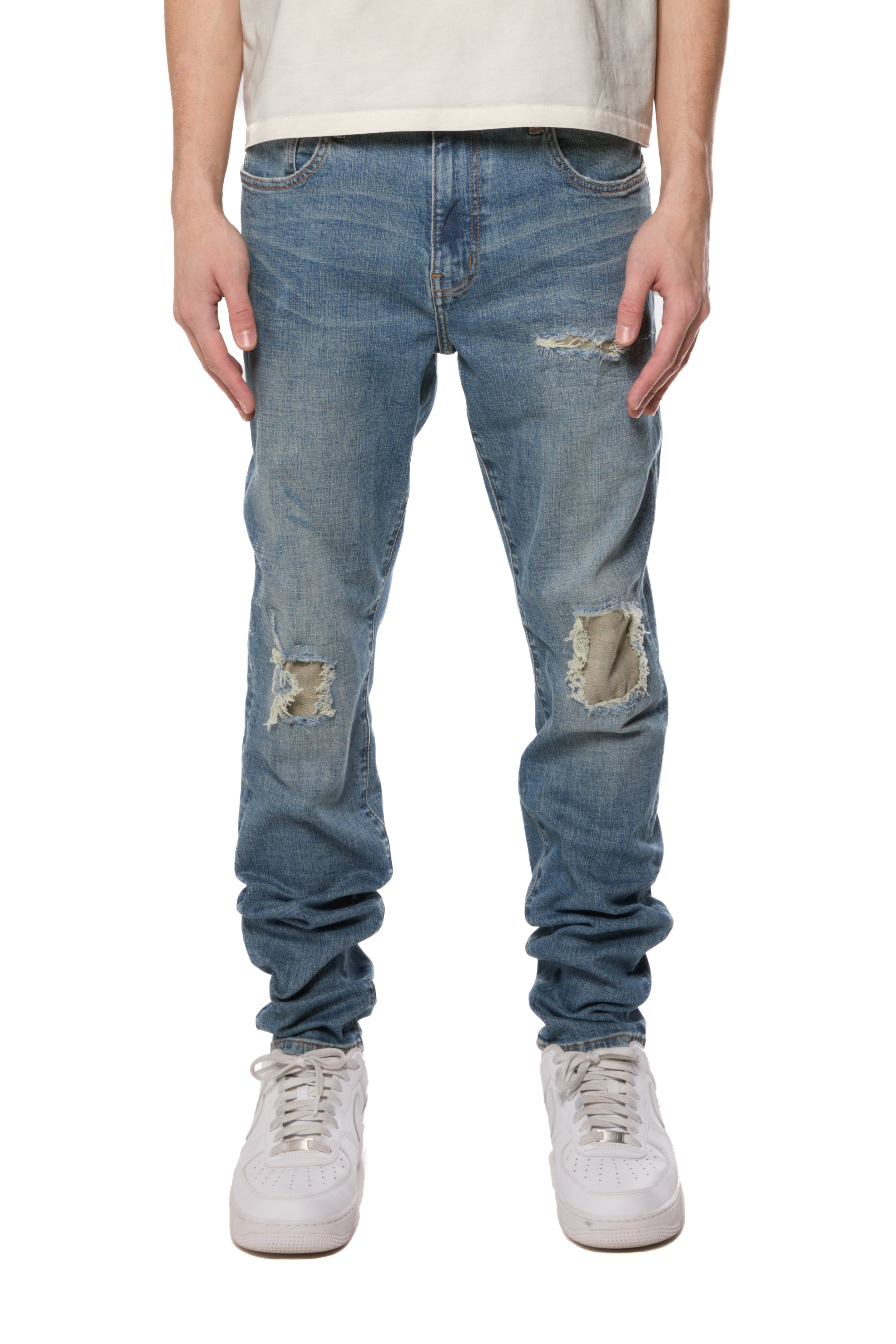 Skinny Repair - Mid Indigo