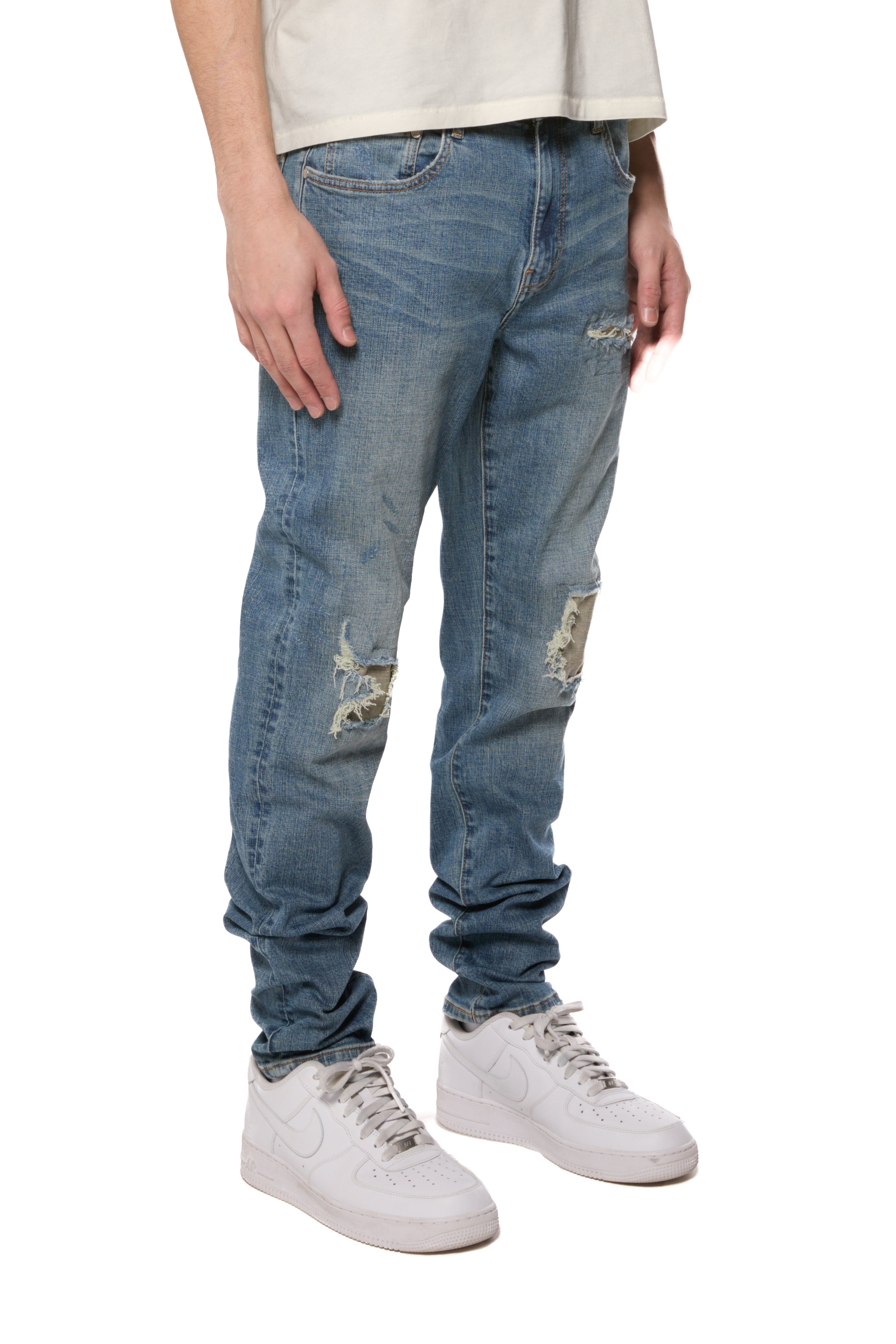 Skinny Repair - Mid Indigo