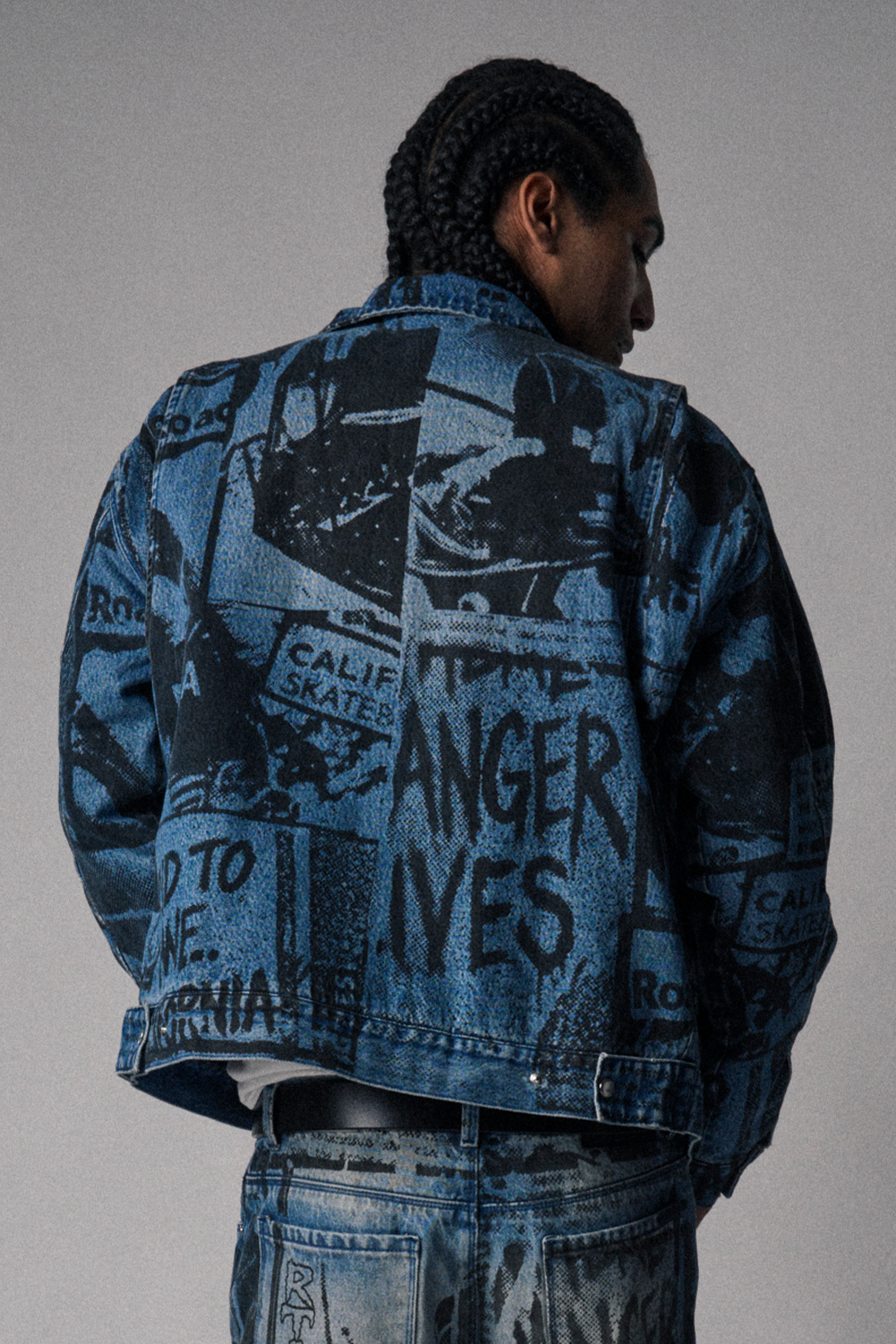 Easton Workwear Jacket - Dust Mist Poster
