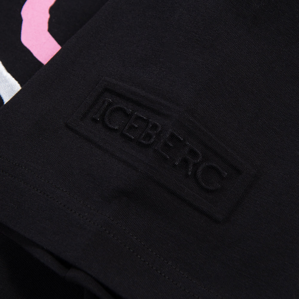 Woodstock Tee - Pink & Black