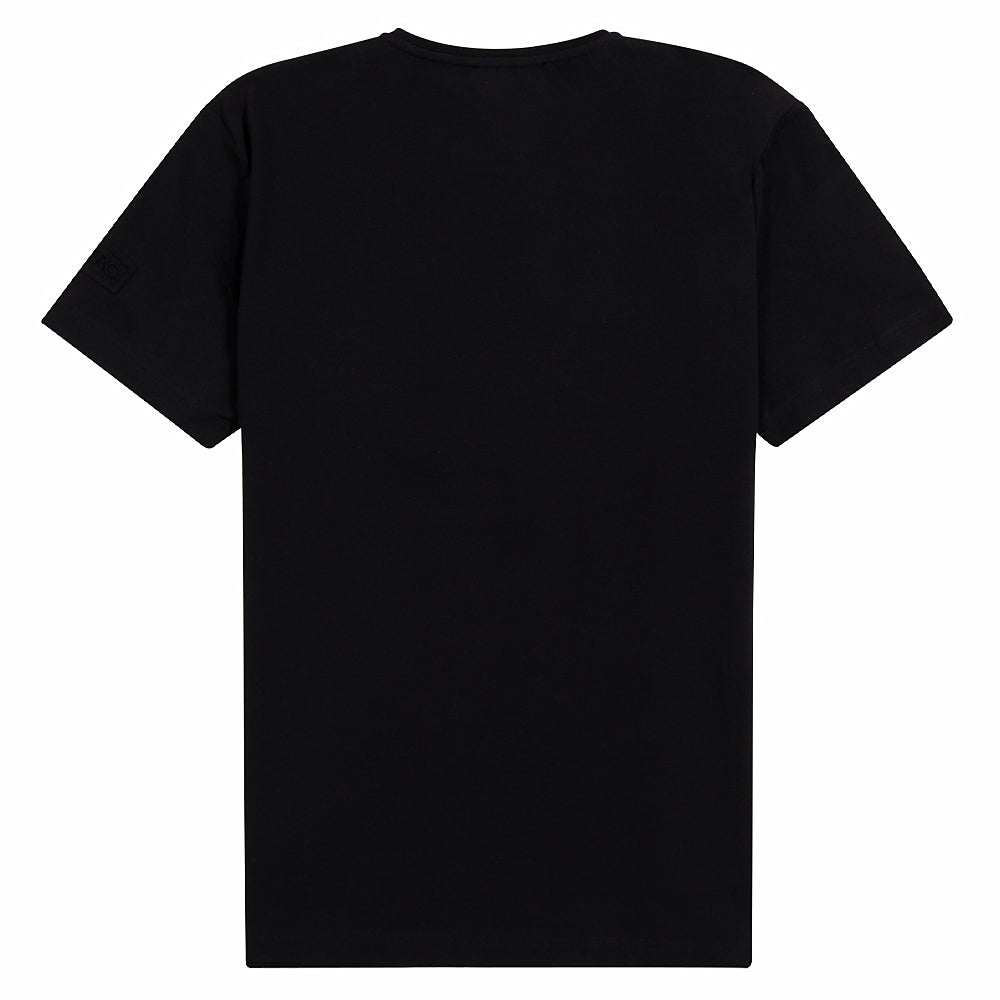 Woodstock Tee - Pink & Black