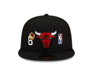 Chicago Bulls 6 Rings Fitted