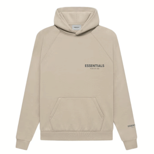 Fear of God Essentials Core Collection Pullover Hoodie - Linen