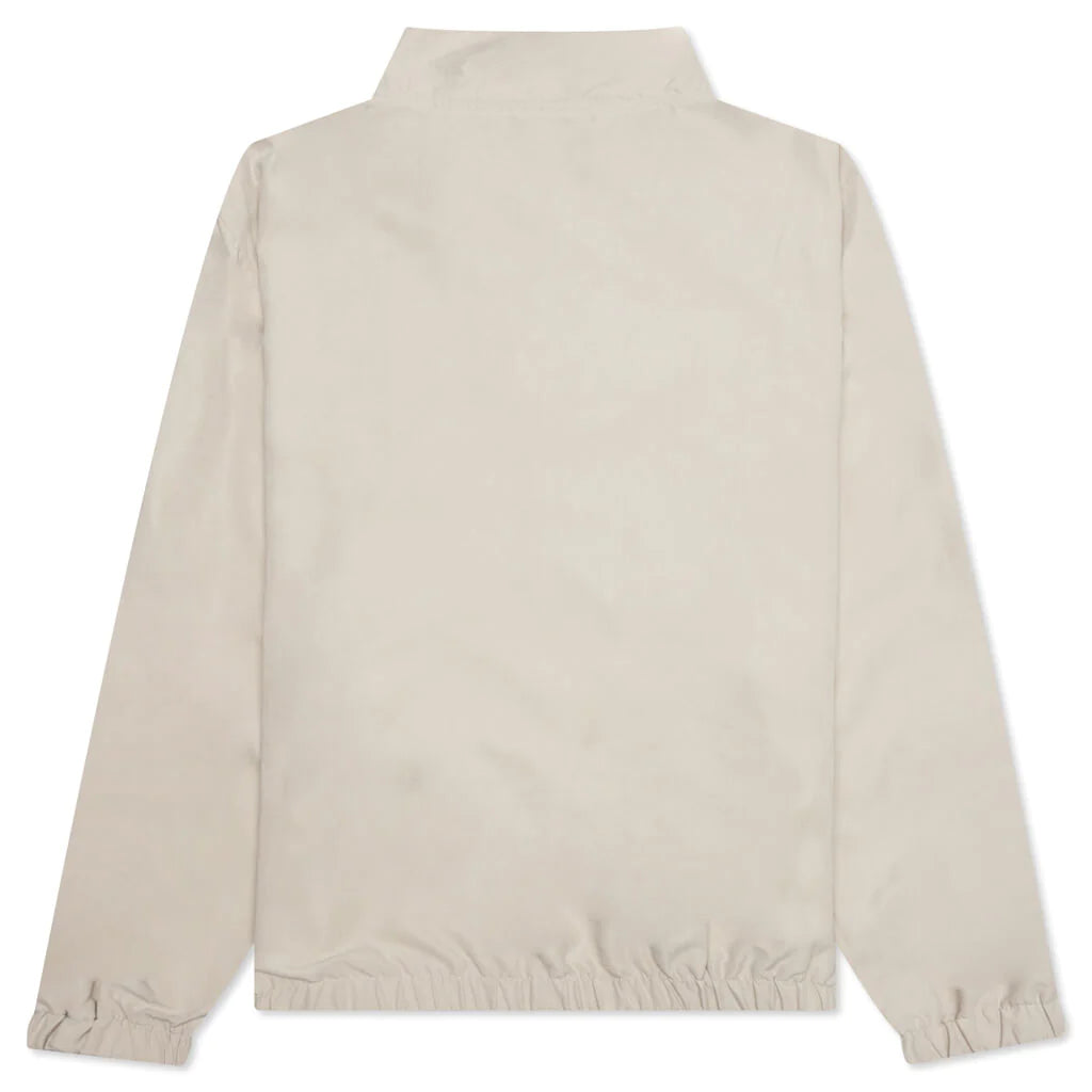 HTG Branded Qtr Zip - Bone
