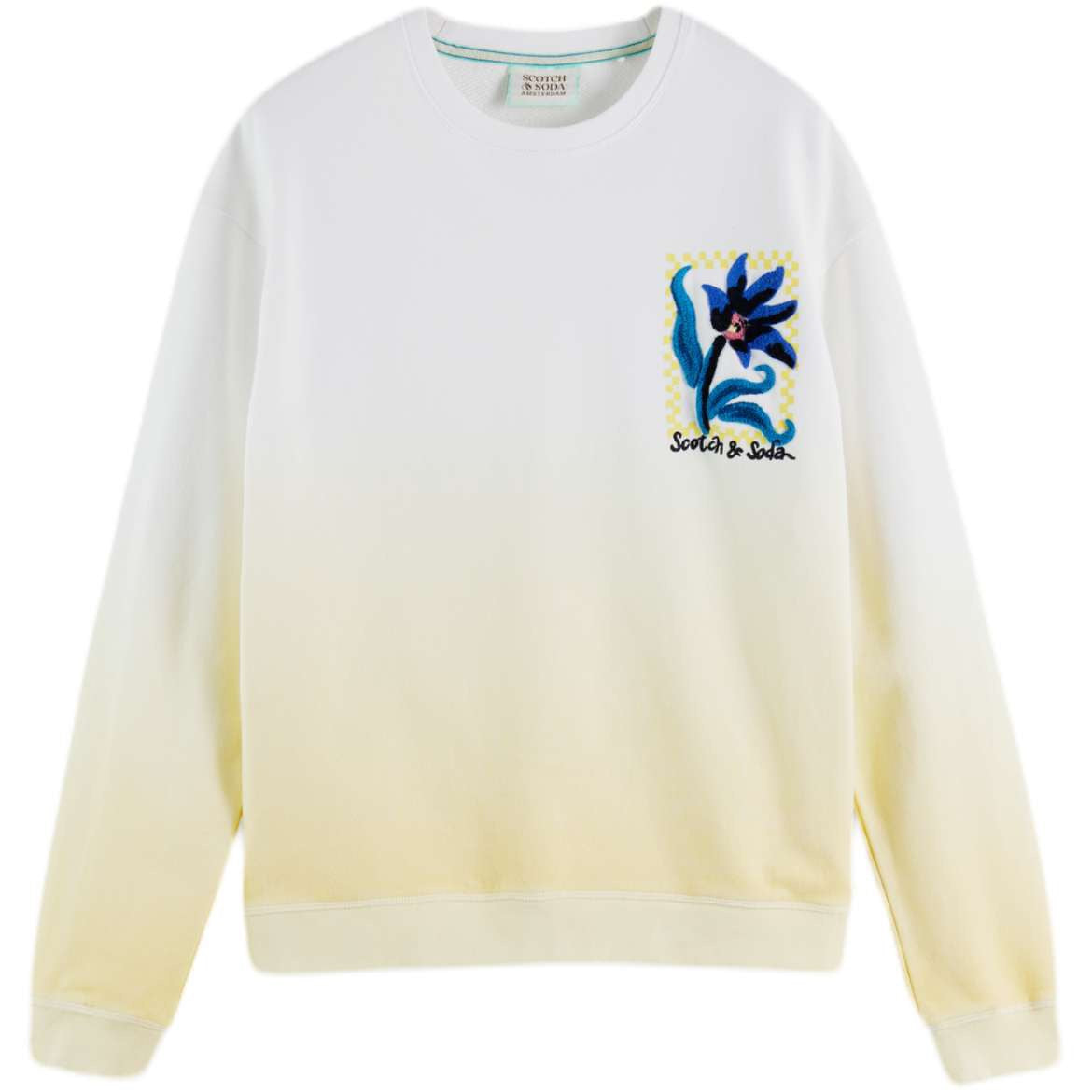 Daffodil Frame Crewneck - Yellow Dye