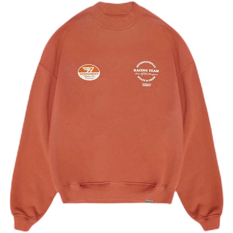 Racing Team Crewneck - Clay