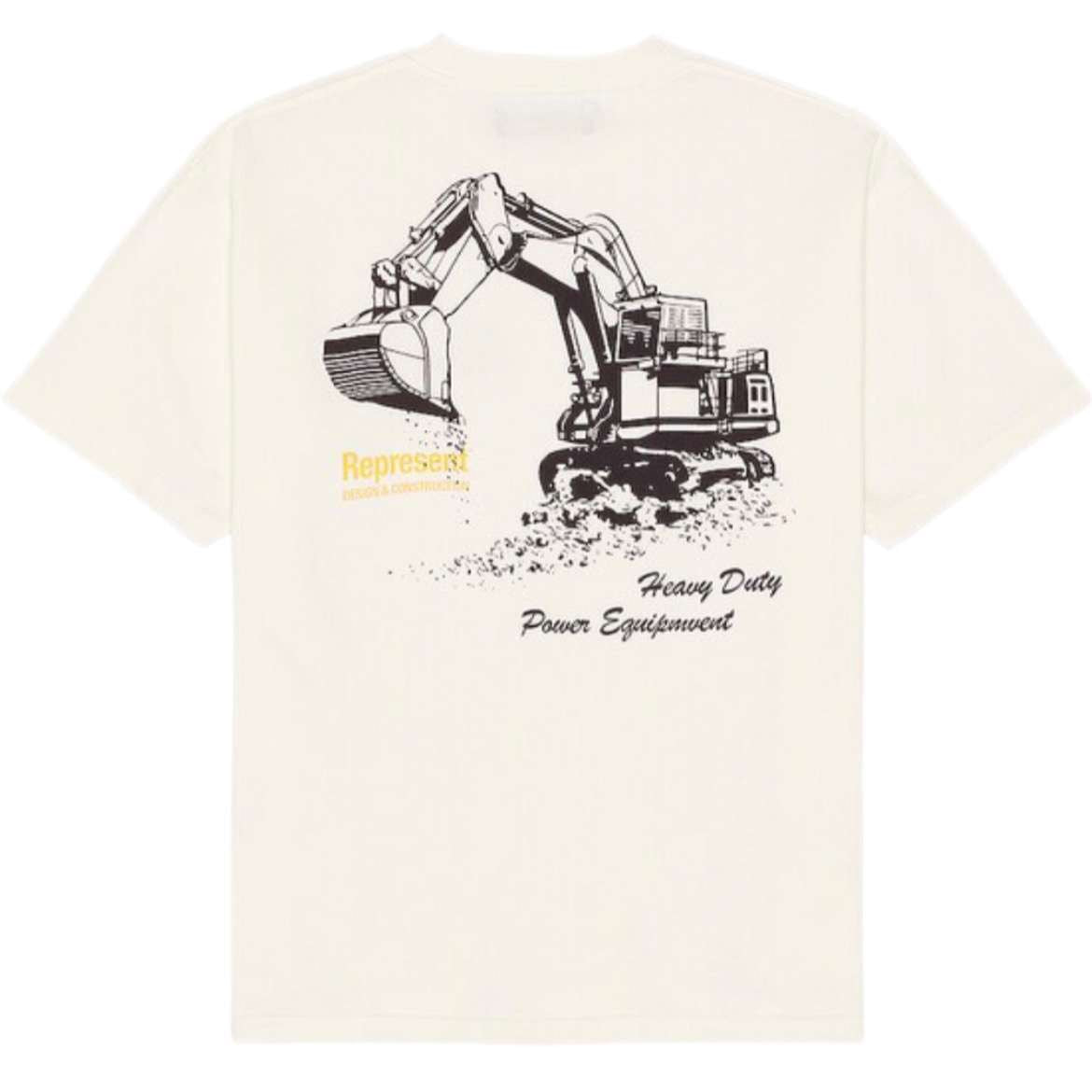 Design & Construction Tee - Flat White