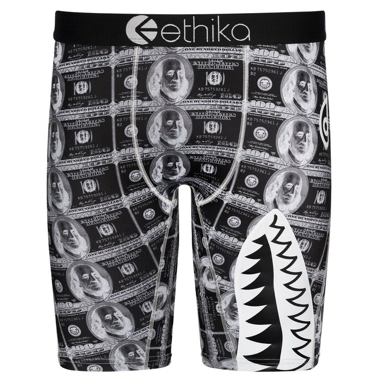BMR $ Plate Underwears - Black/Silver