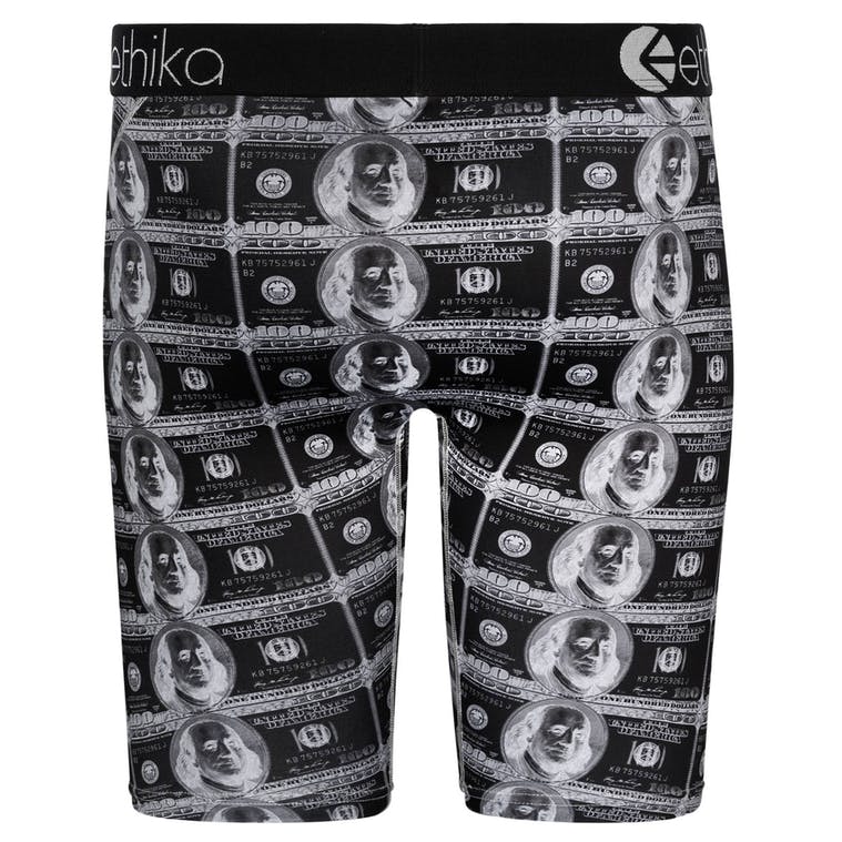 BMR $ Plate Underwears - Black/Silver