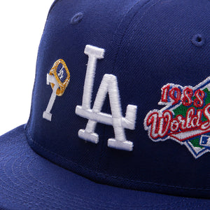 Los Angeles Dodgers 7 RIngs Fitted