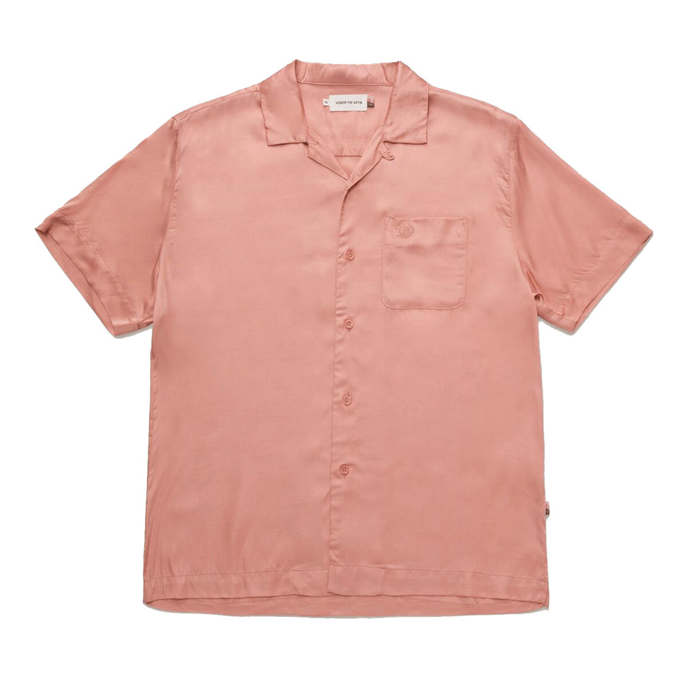 Century Camp Button Up - Peach