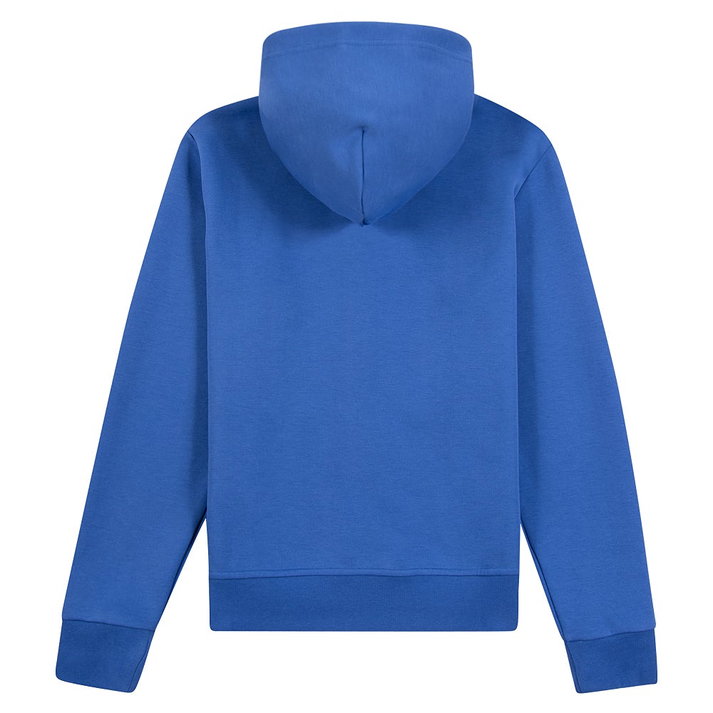 Double Knit Zip Hoodie - Blue