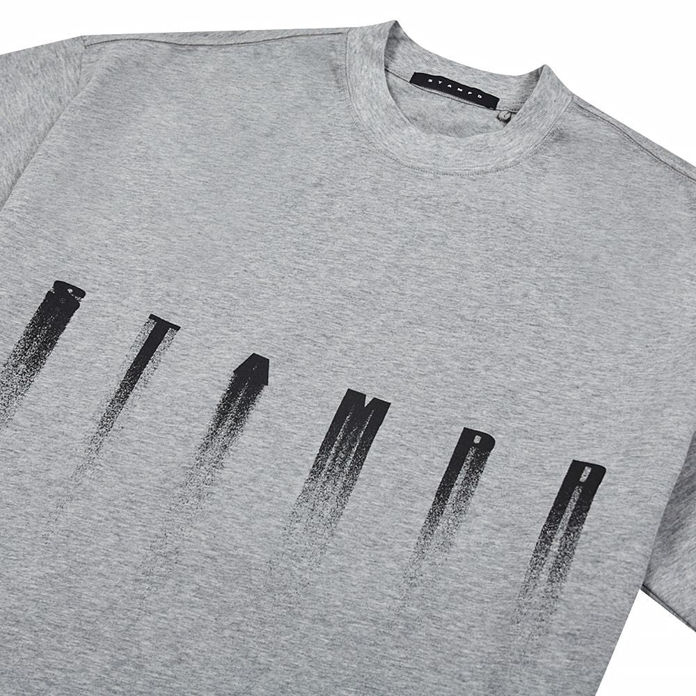 Drip Relax Tee - Heather Grey