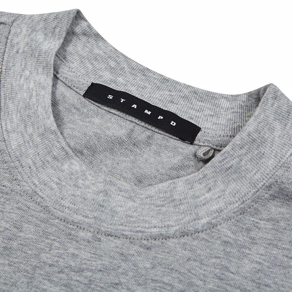 Drip Relax Tee - Heather Grey