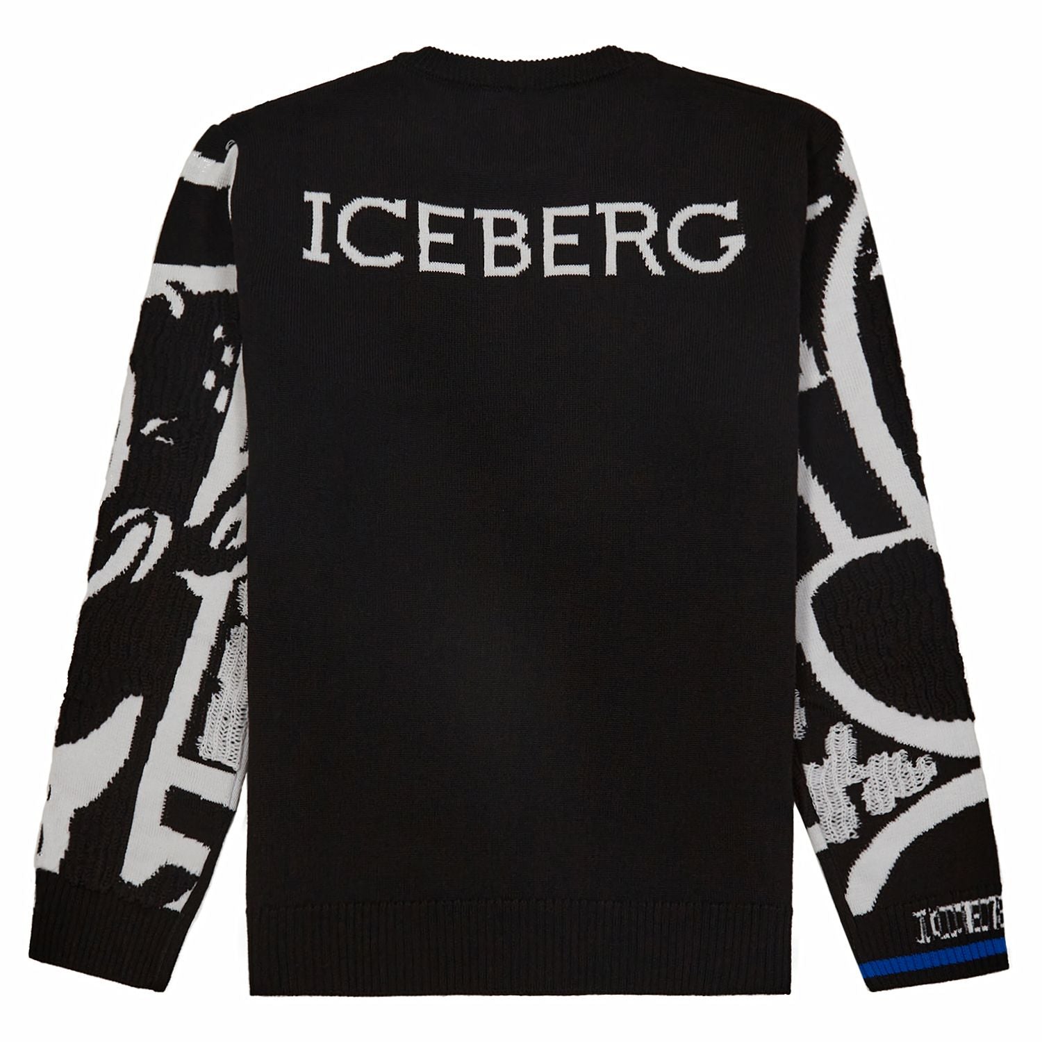 Popeye Wink Knit - Black