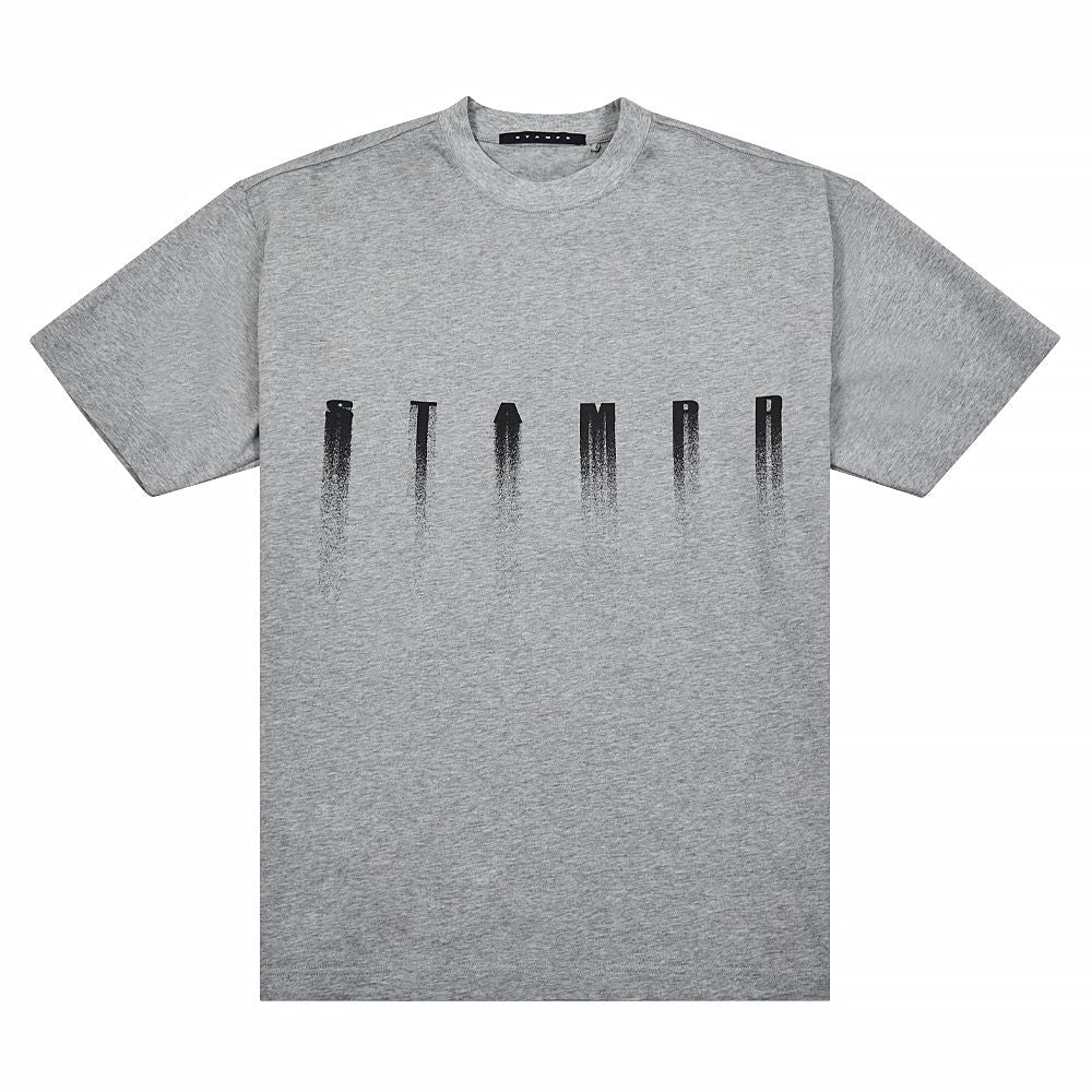 Drip Relax Tee - Heather Grey