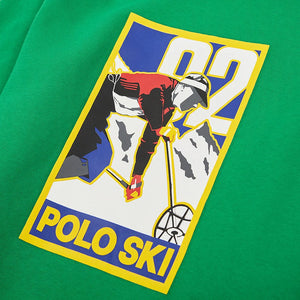 Polo Ski Graphic Hoodie - Holi Sun Valley Green