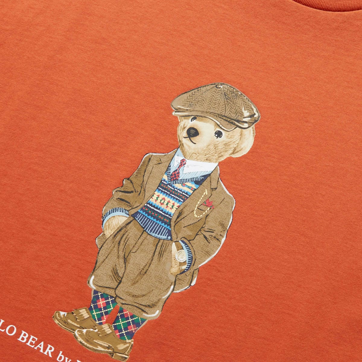 Bucky Bear Tee - Burnt Orange
