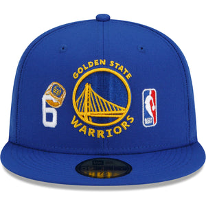 Golden State Warriors 6 Rings Fitted